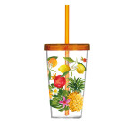 Herevin Fruits juomamuki pillillä 660 ml