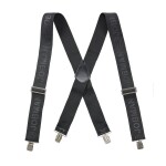 Jobman Black Suspenders