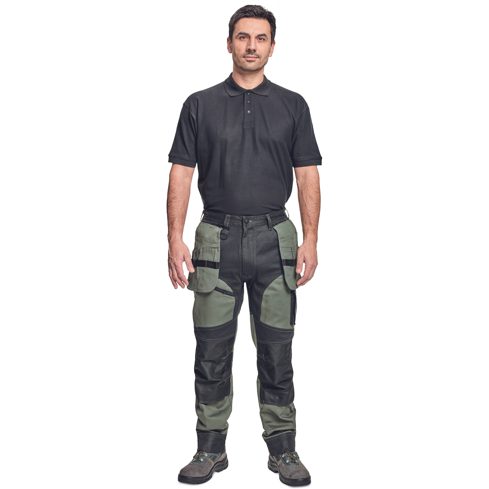 Cerva Keilor vööpüksid ripptaskutega oliiv - Image 2