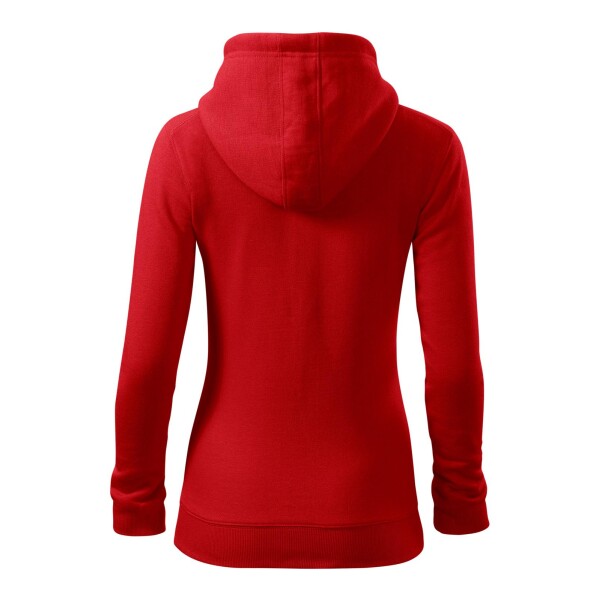 Adler Trendy Zipper naiste dressipluus punane - Image 3