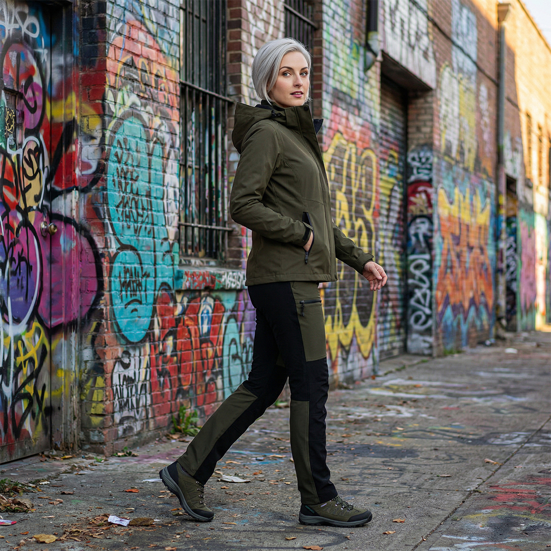 HW Faith naiste jope oliiv - Image 2