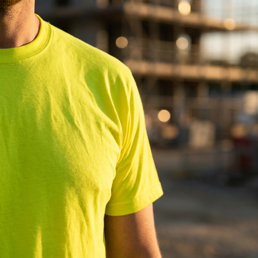 HW Ace T-särk Hi-Vis kollane - Image 5
