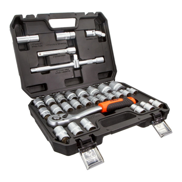 Rolson padrunvõtmete komplekt 1/2" 32 osa RL-38666