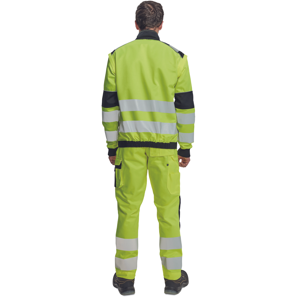 Cerva Max Vivo tööjakk Hi-Vis kollane - Image 4
