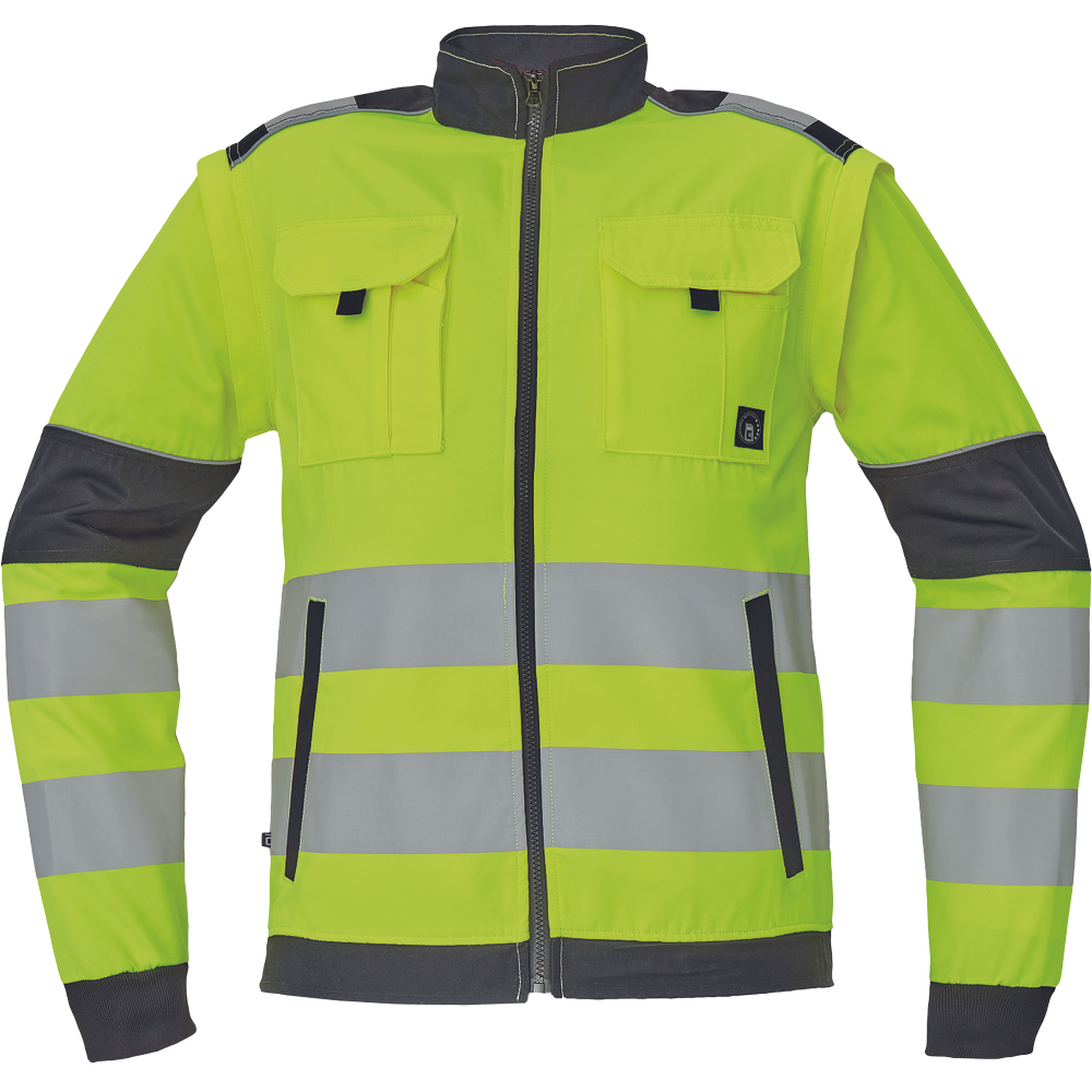 Cerva Max Vivo tööjakk Hi-Vis kollane